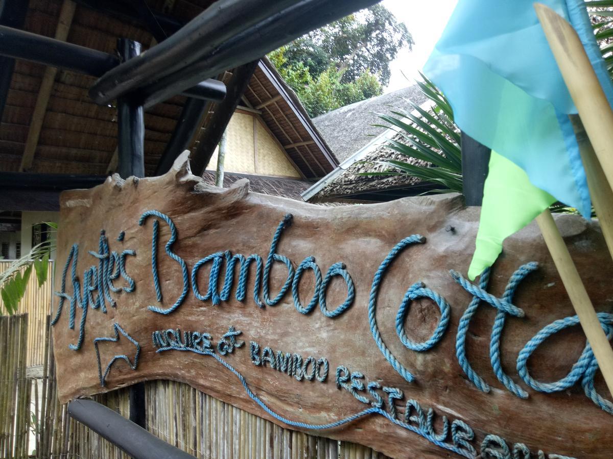 Ayette'S Bamboo House Restaurant And Cottages San Vicente  Eksteriør billede